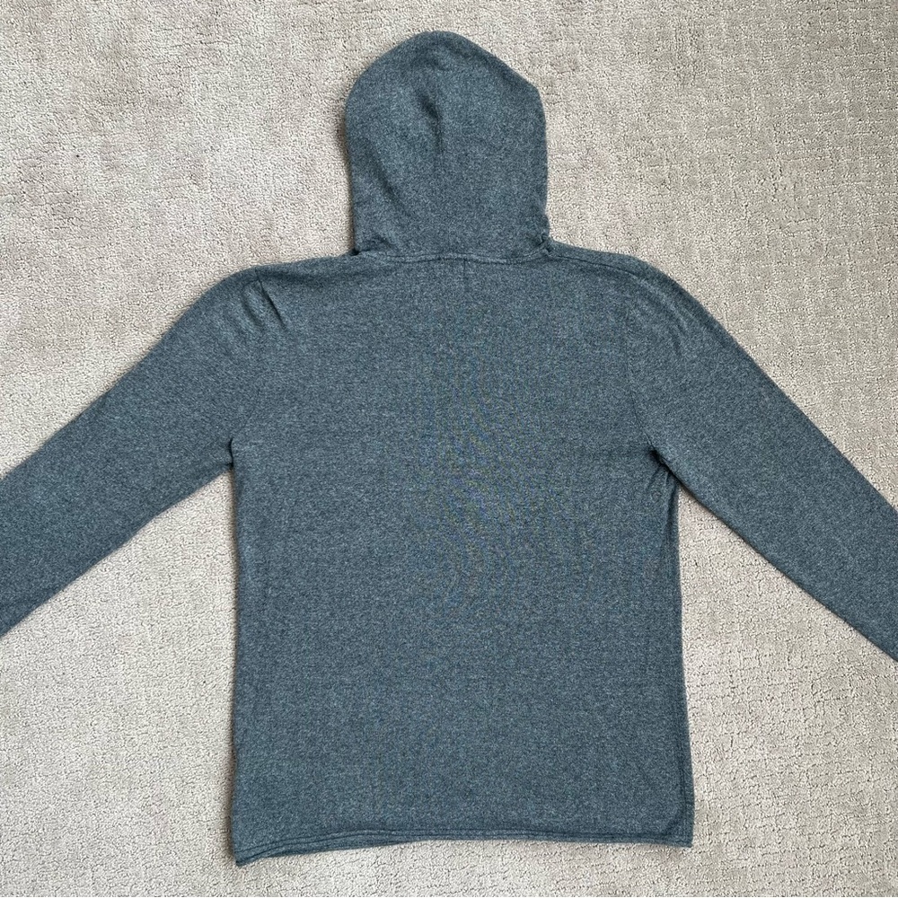 H&M Lightweight Charcoal Hoodie - Picture 5 of 6
